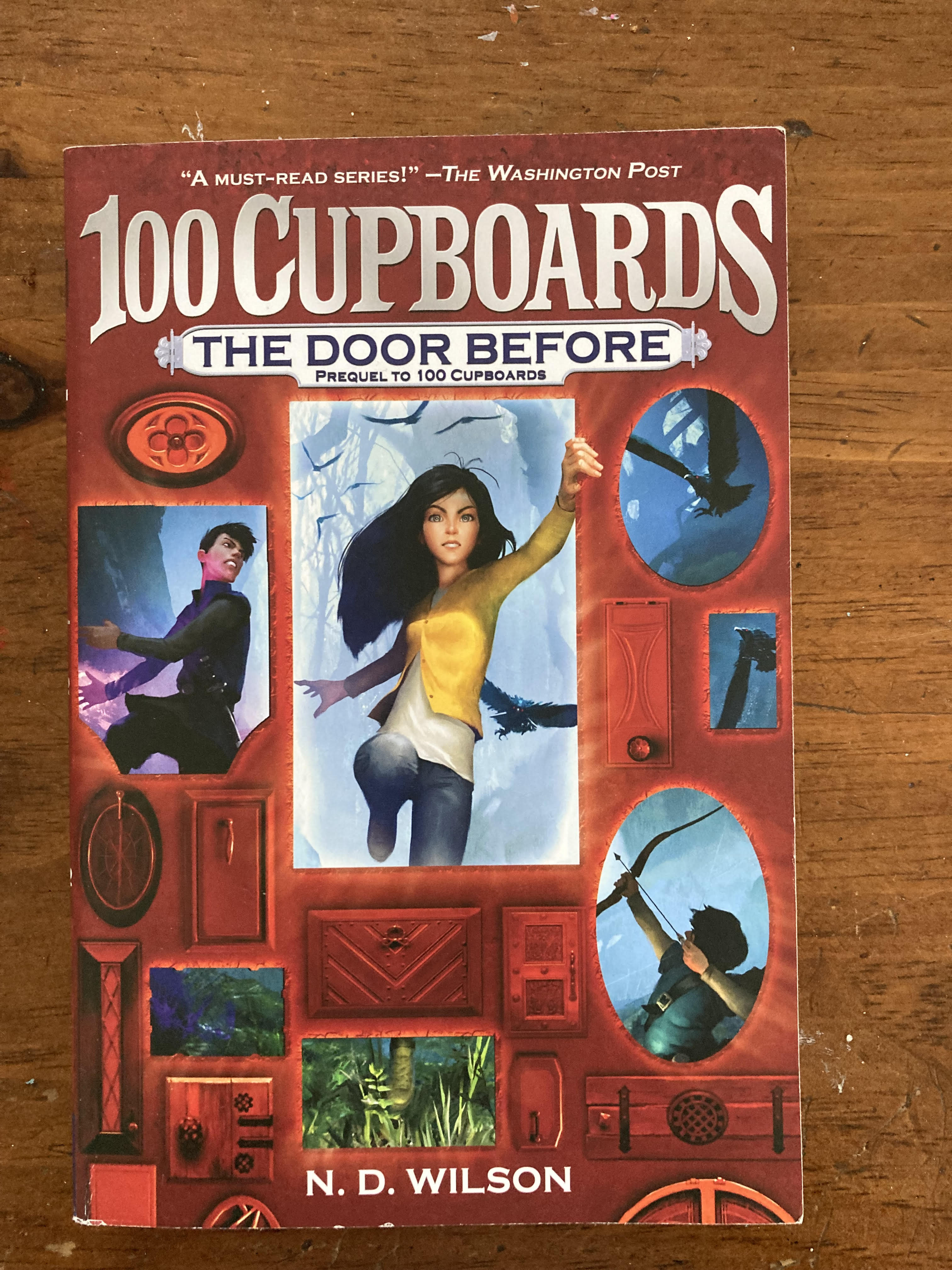 this is a picture of a book called The Door Before